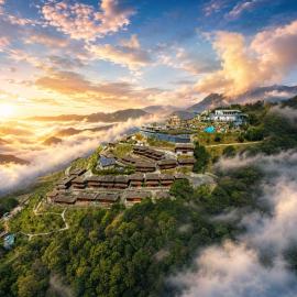 Heaven Gate O Quy Ho Sa Pa-Free Entry & Himalaya Salt Sauna, hotel u gradu Lao Kai