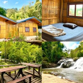 Sunny Jungle Waterfall Retreat, hotel in Ban Mae Sapok Nua