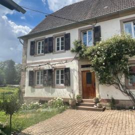 Quiet rural farmhouse accommodation with lots of nature