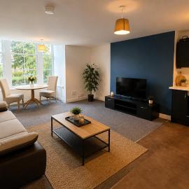 1 bed apartment within a Victorian townhouse, hotel in Hull