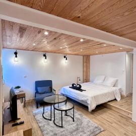 Le cocon de Chatel, studio avec extérieur