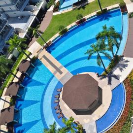 Shell Residences Condotel- jericF, hotell i Manila