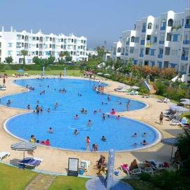 Jawhara smir 2ET vue piscine, hotel en M'Diq