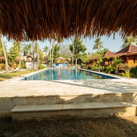 Welly Bungalow โรงแรมในกีลีตราวางัน