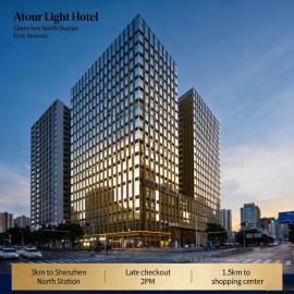Atour Light Hotel Shenzhen North Station One Avenue, hotell i Shenzhen