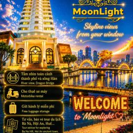 Moonlight Hotel & Suites - Highfloor view of the city center and Dragon Bridge, hotel en Da Nang