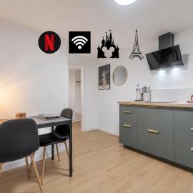 Studio élégant en RDC, confort et simplicité, hotel in Vaires-sur-Marne