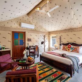 Sam Sand Dunes Camps Jaisalmer, hotel sa Sām