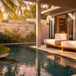 Villa Empat Nomada - Huge & Luxury 2 Bedrooms Private Pool Villa in Center Kuta - Free Gym