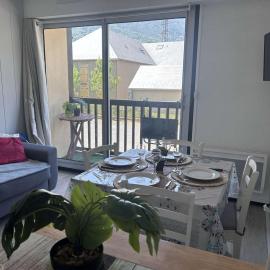 T2 pour 4 pers avec Parking à Vielle-Aure - FR-1-457-273