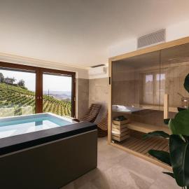 Cascina Crocetta, hotel Castel Boglionéban