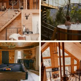 Award-Winning A-Frame with Cedar Hot Tub and Views, hotel a Julian