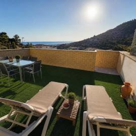 Modern Duplex in Sitges with Private Parking, Sea Views & Terrace