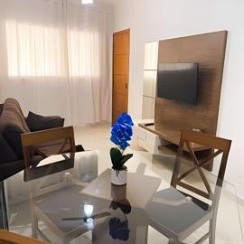 Ap de 1 quarto, com TV, maquina de lavar e garagem