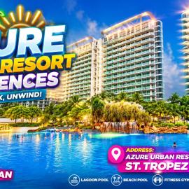 Azure Urban Resort Residences St Tropez Tower Near SM Bicutan with Wave Pool, готель у Манілі
