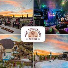 Rockaway Mesa Dome Views Pool Karaoke Sauna