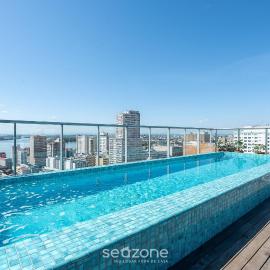 Studio cond. c/ piscina prox. a CCMQ TCO1008