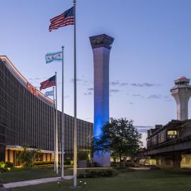Hilton Chicago O'Hare Airport, hotel em Rosemont