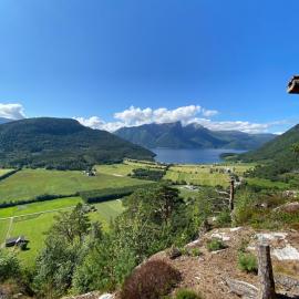 Fjord & Mountain View House, hotel v destinaci Eidsbygda