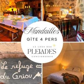 Le Refuge du Griou -rando-trail-VTT-brame du cerf, hotel in Saint-Julien-de-Jordanne