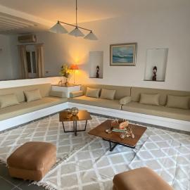 Luxury villa with sea & mountain views and fireplace، فندق في بنزرت