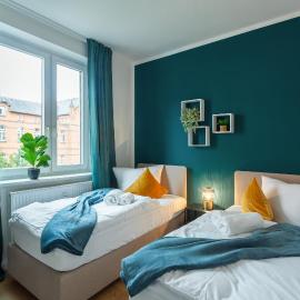 Aparties Homes I 24h Check-In I Bielefeld mitte I voll ausgestattet I hochwertige Betten I Top Lage