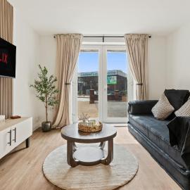 Stylish 2Bed Flat Leyland Near Worden Park, hotel in Leyland