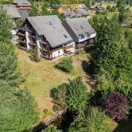 Großer Garten mit Grill,-Spiel und Sitzmöglichkeiten-umgeben von schöner Natur-Ferienhaus Albmatte, hotel a St. Blasien