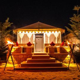 Desert Heritage Luxury Camp & Resort Sam, hotel Dzsaiszalmerben