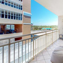 Second floor condo with free WiFi Gulf views central AC and gated entrance