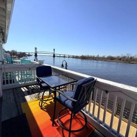Waterfront Sunset Views in Port City Wilmington NC