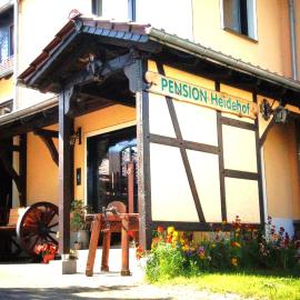 Pension Heidehof Ochsensaal, hotel em Dahlen