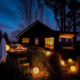 Fiery Peak Eco-Retreat with Stargazing & Hot tub, hotel a Geraldine