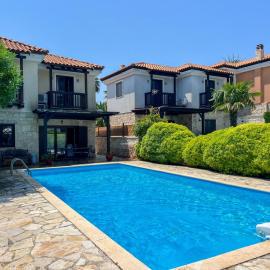 Villa Posidi with Private Pool and Sea View, hotel en Possidi