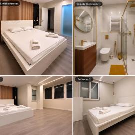 Casa Noir Luxury 3BR Apartment 2 Baths Near Lisbon & Sintra, hotel Queluzban