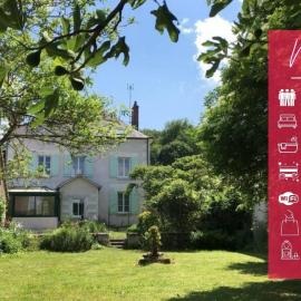 Grande maison #6 chambres #Proche Amboise/Tours, hotel a Mosnes