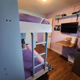 Central Maui Studio • Wall Bunks + Kitchenette