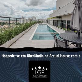 Estúdio Basic Mobiliado próximo a UFU Santa Mônica - Actual House - LGF, hotel u gradu Uberlandija