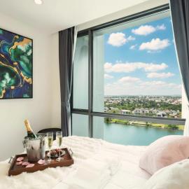 Cozy Sky Suite on 35th Chao Phraya Riverview, hotel em Ban Bang Khwang
