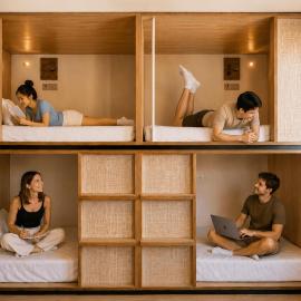 Cats Hostel San Sebastian, hotell i San Sebastián