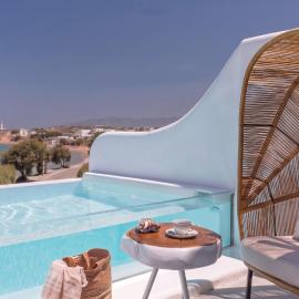 Lilly Residence-All Sea View Suites, Adults Only, hotel a Naoussa