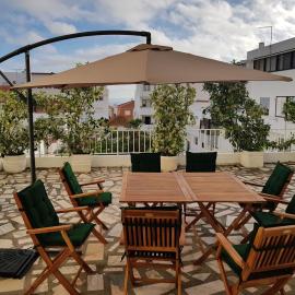 Geräumige Wohnung mit Terrasse in Strandnähe