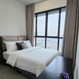 KL City Luxury Condo 5guests! Fancy Facilities!