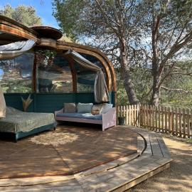 Les Cabanes d'ErbeFol, hotel en Ansignan