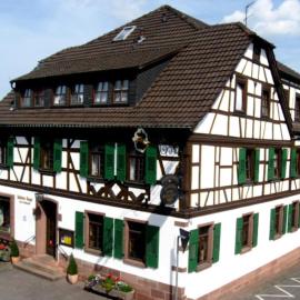 Laudenbach में, होटल Goldner Engel, Restaurant - Hotel - Metzgerei