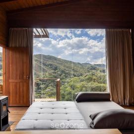 Cabana c/ vista e jacuzzi Serra Catarinense VST025, hotel a São Paulo dos Pinhais
