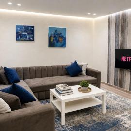 Modern Studio Walk to Hercules Cave & Achakkar Beach Free Parking AC WiFi