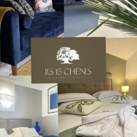 LES 15 CHENES Chambres d hôtes, parc arboré de 5000 m2 à 20KM du PUYDUFOU Une suite familiale et 3 chambres doubles