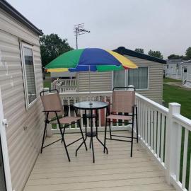 Cosy caravan at Sand le Mere Holiday Park with decking, ref 71023J