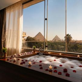 Terrace Pyramids View, hotel al Caire
